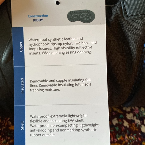 Acton kiddy snow boots - Picture 8 of 9